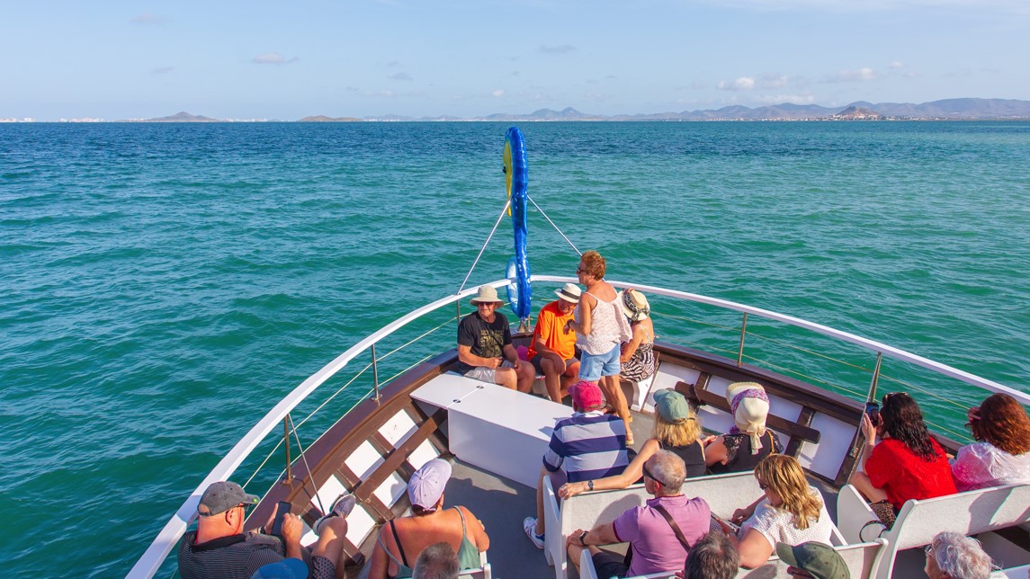 Sunset Excursion to the 5 Islands of the Mar Menor