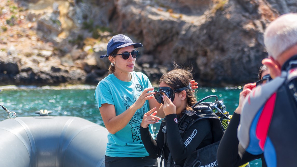 Bautismo de Buceo en la Isla del Fraile