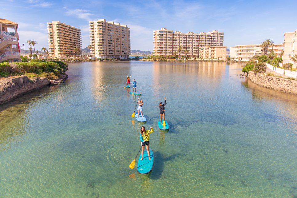 Paddle Surf Excursion between 2 Seas (Mar Menor + Mediterranean)
